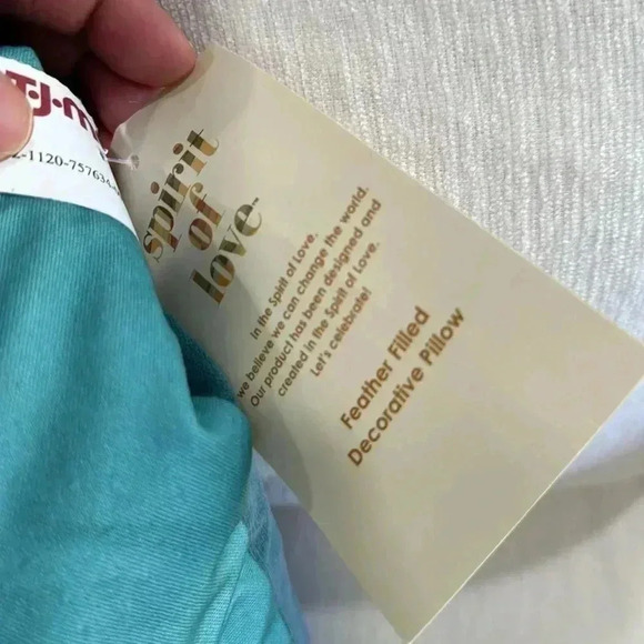 Spirit of Love | Feather Filled Decorative Pillow| Beautiful Faces NWT - Picture 7 of 9